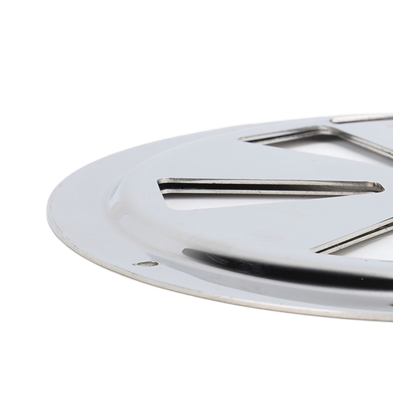 Cabin Ventilation Plate Marine Grade Stainless Steel Round Louver Vent