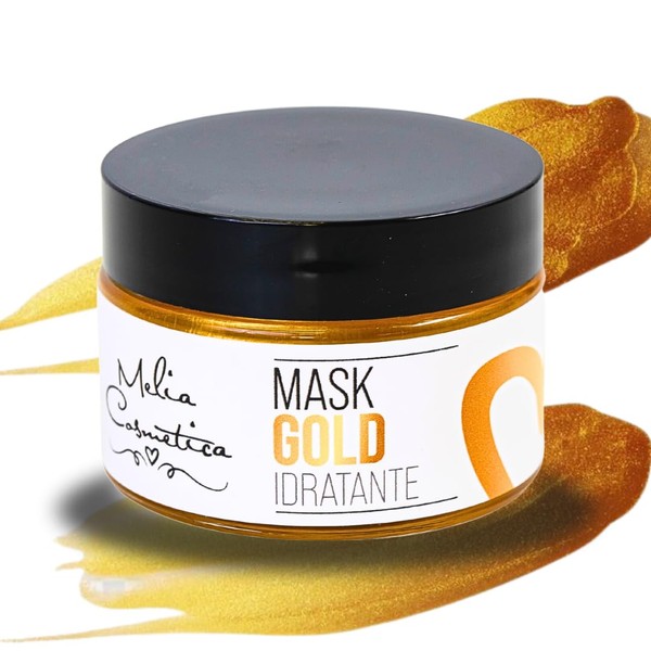 Mask Gold Purificante e Effetto Antiage e Effetto Antimicrobico - Melia Cosmetica - 50 ml