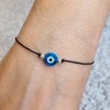 Classic Eye of Good Luck Bracelet with Red Thread for