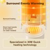 TCMOT Portable Bottle Warmer for Travel, Rapid Warming with Battery-Powered