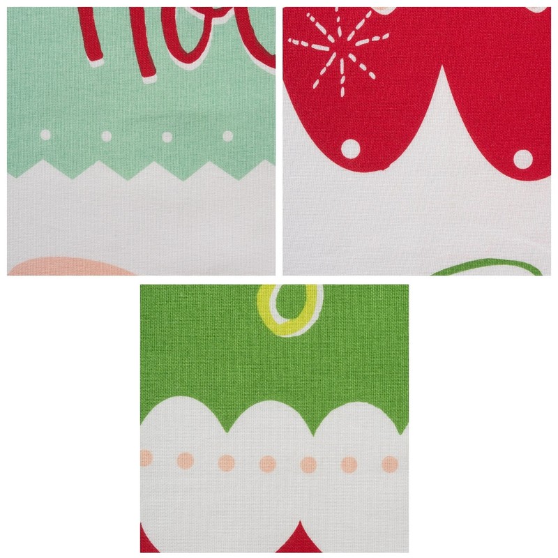 DII Holiday Kitchen Towel Set, Christmas Tea Towels for Baking,
