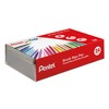 Pentel SES15C Brush Sign Pen Gift Box Metal with 24