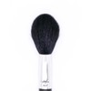匠の化粧筆コスメ堂 熊野筆 ジャンボフェイスブラシ (パウダーブラシ) (白尖/粗光峰) レギュラータイプ/ブラック E-16