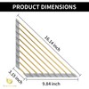 Snailhouse Small Triangle Roll Up Dish Drying Rack, Stainless Steel