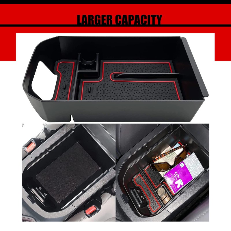 ZZDMDM Center Console Organizer Insert Dividers Compatible with Toyota RAV4