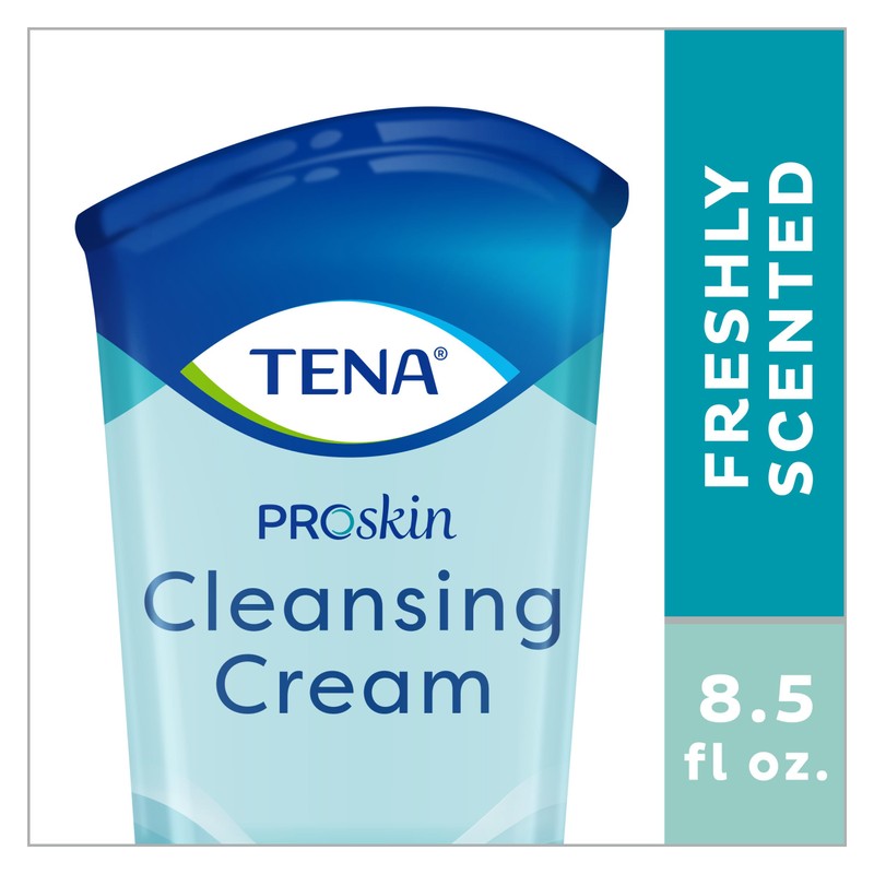 TENA ProSkin Cleansing Cream Cream Rinse-Free Body Wash Tube Mild