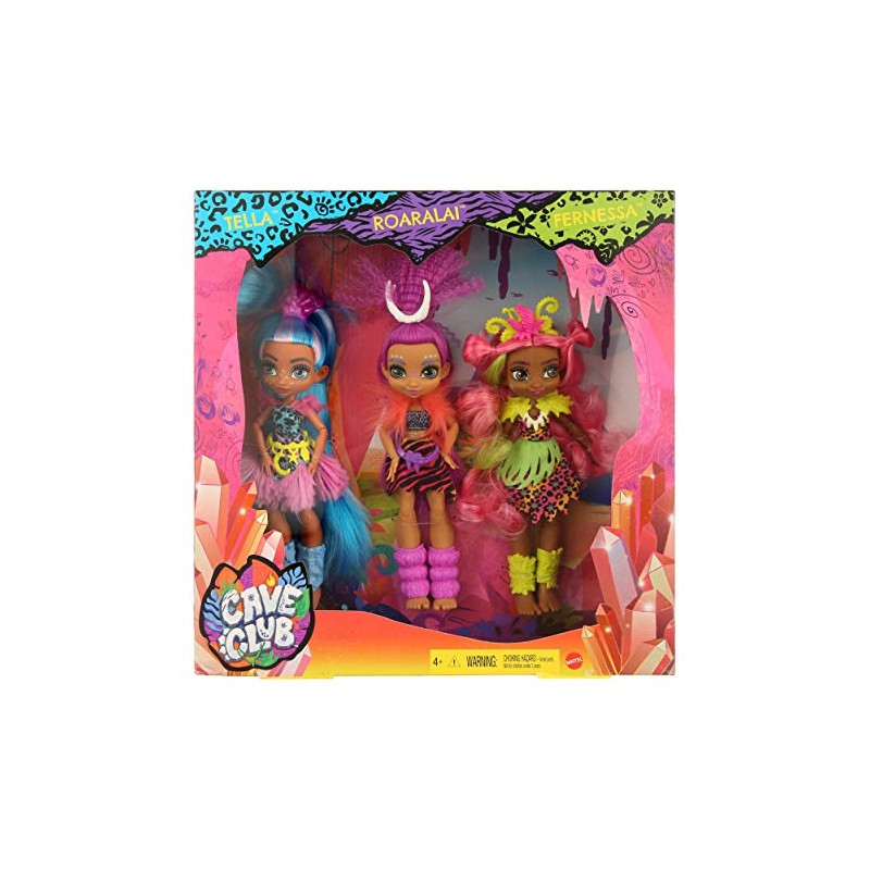 Cave Club Tella, Roaralai, and Fernessa First Friends Set