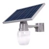NICELAMPHK Solar Powered LED Post Light, Outdoor Garden Lamp with