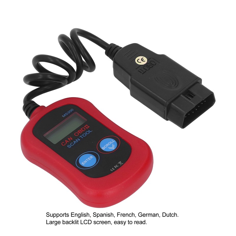 MS300 OBDII Scanner Code Reader Car Diagnostic Tool Universal for