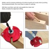 Self Center Dowel Jig Aluminum Alloy Hole Puncher Locator Precise