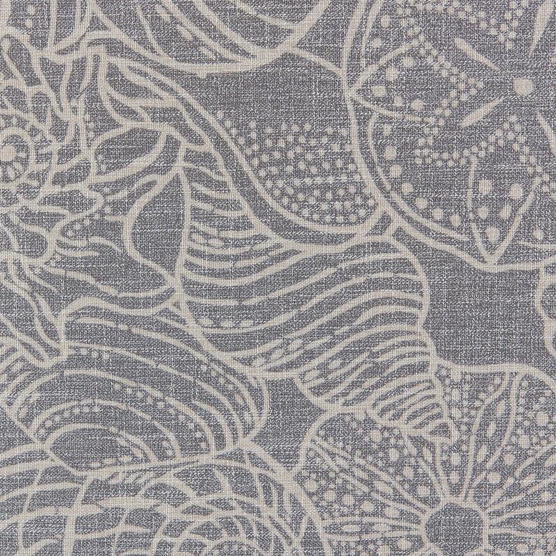 Linon Stone Upholstered Storage Stephanie Ottoman