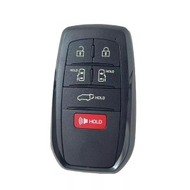 Unbranded   6 B Remote Key Shell Case Fob Cover for Toyota Sienna 2021 2022 2023 HYQ14FBX