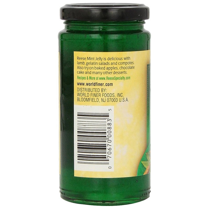 Reese Jelly, Mint, 10.50-Ounce (Pack of 6)
