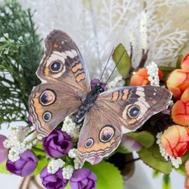 Wonderland Series' Artificial Butterfly; Home Decoration; Garden Decoration;12pieces with Wire