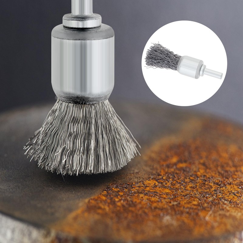 ChgImposs 18 Pack Wire Brush Drill Attachments, 6 Sizes Wire