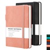 RETTACY Pocket Notebook A6 Mini Notepad 2 Pack Small Hardcover
