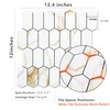 Vamos Tile Long Hexagon Peel and Stick Backsplash Tile -