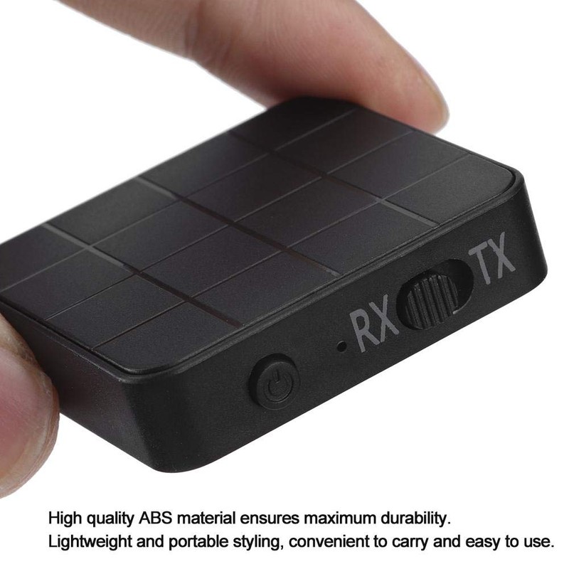 Suuonee Audio Transmitter, Bluetooth 5.0 2-in-1 Audio Receiver Transmitter Music