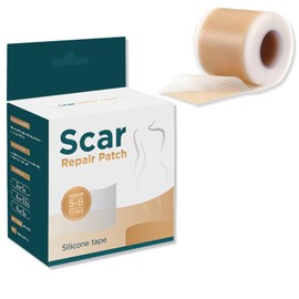Silicone Scar Sheets For Face Wrinkles, Scars- Reusable Scar Removal Strips, Scar Tape