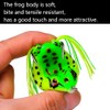 (Color D)1 Pcs-5cm Jump Frog Lures, Bionic Soft Lures Weedless