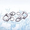 SUNOOM 316 Stainless Steel Quick Release Snap Shackle,Swivel Shackle Snap