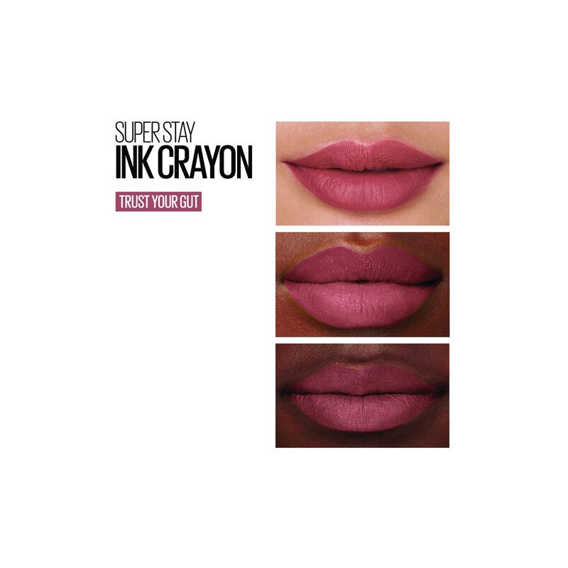 Maybelline SuperStay Ink Crayon Lipstick Trust Your Gut