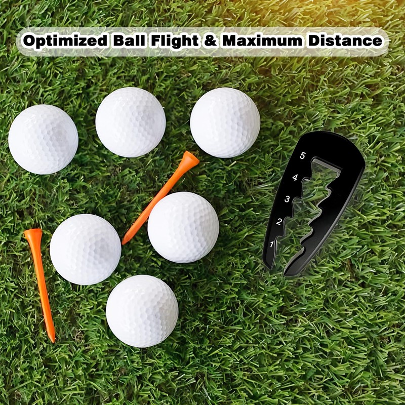 NICECONE Golf Tee Height Tool - Adjustable Precision Tee Setter
