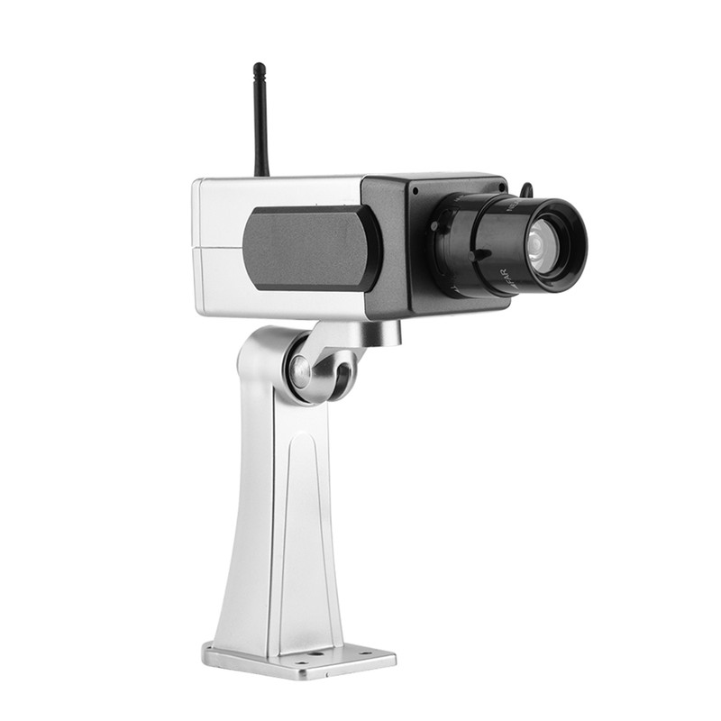 Bullet Dummy Fake Surveillance Security Camera Auto Movement Dummy Camera