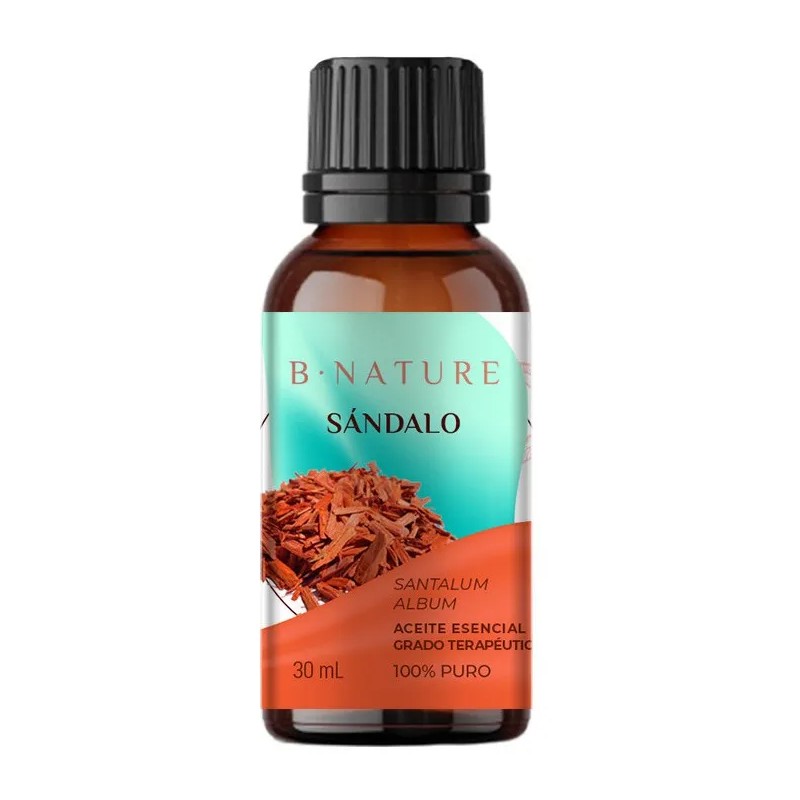 Aceite Esencial De Sandalo 30 Ml, 100% Puro Y Natural
