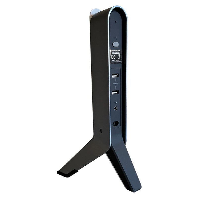 LC-Power HS-W Headset Stand Illuminated RGB Gaming USB Hub Expander