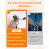GELRHONR Micro USB Male to 2Pin Screw Terminal Adapter, 5V