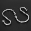 EleCharm Shower Curtain Hooks, Set of 12 Rust Proof S