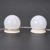 10Pcs USB LED 5 Color Temperature Light Bulb for Makeup