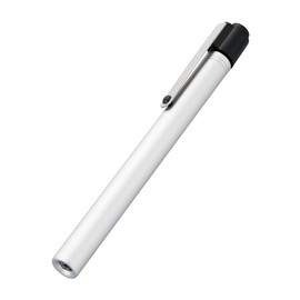 Mediff Pen Light Arca Push Light LED Knockshiki (12 x 137 MM), Silver