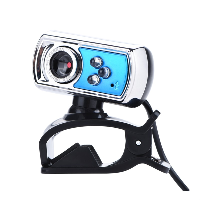 360 Degree Rotation USB HD 12 Megapixels Webcam Free Drive