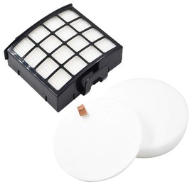 Dttery Filter Replacement for Shark Vertex DuoClean PowerFin Upright Vacuum AZ2000, AZ2000W, AZ2002 Part XFFKAZ2000, XHFAZ2000, 4 Foam, 4 Felt, 2 HEPA Filters