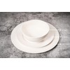 Square House New Bone China 12 Piece Dinnerware Set, Santorini