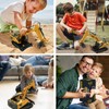 RedCrab Remote Controlled Excavator Toy for Children, 2.4 GHz Excavator