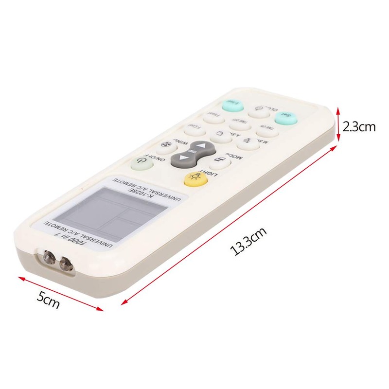 ciciglow K-1028E Portable Universal Intelligent Air Conditioning Remote Control Replacement