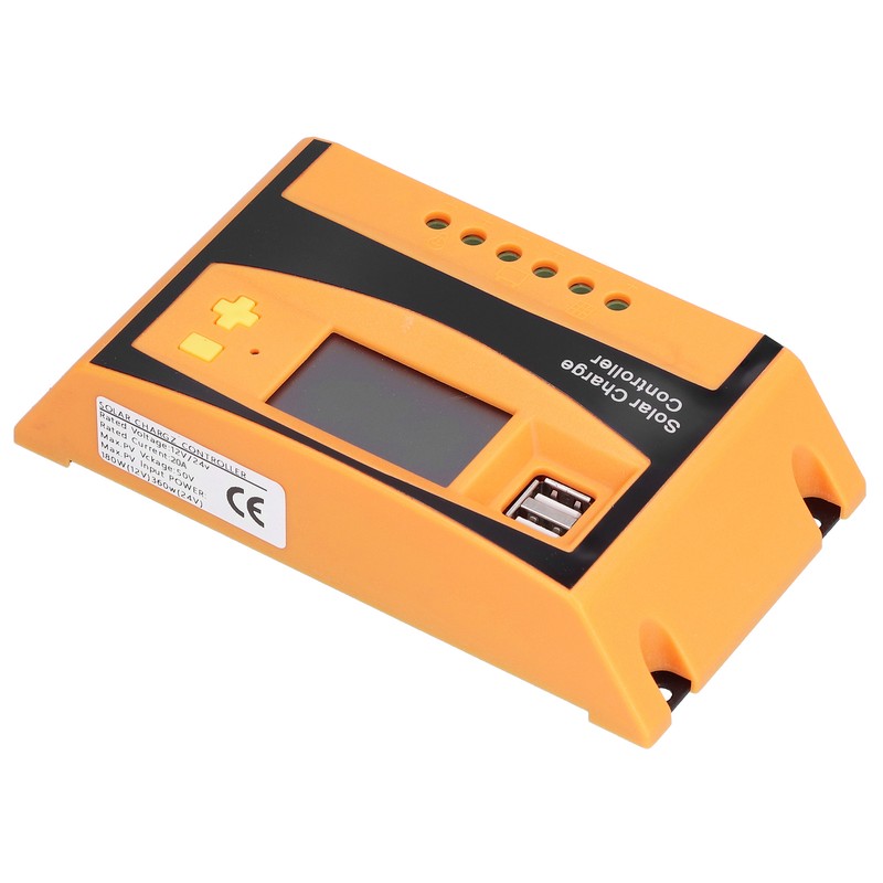 12V/24V Solar Charge Controller Solar Charge Discharge Regulator Waterproof Photovoltaic