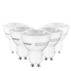 Sunlite 82043 - PAR16/GU10/LED/6W/CRI90/D/E/30K/6PK PAR16 Flood LED Light Bulb