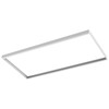 Luxrite 2x4 FT Surface Mount Kit for Light Panel, Aluminum