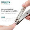 MR.GREEN Nail Clippers Curved Blades Fingernail Cutter Nippers Manicure Scissors