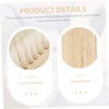 LALAFINA Laundry Cleaning Brush Soft Nylon Bristles down Jacket Brush
