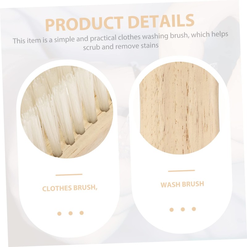 LALAFINA Laundry Cleaning Brush Soft Nylon Bristles down Jacket Brush