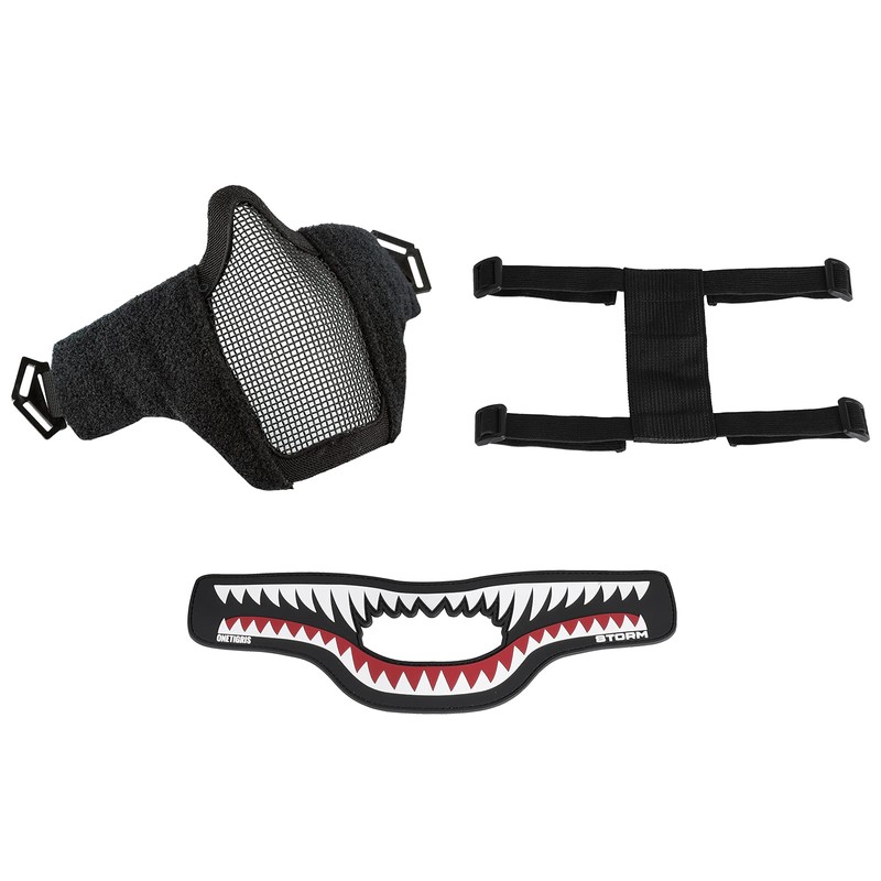 OneTigris X Storm Airsoft Mask Foldable Mesh Mask with Removable