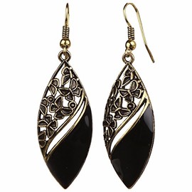 Efulgenz Silver/Gold Tone CZ Long Chain Bar Linear Hoop Tassel with Round Ear Studs Geometric Charm Dangle Drop Earrings for Girls and Women, Wedding Bride Bridesmaids