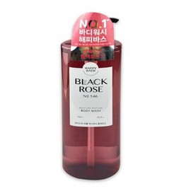 Happy Bath Body Wash Shower Body Cleanser Black Rose Scent 760g (WD44207) - Basic Product / 해피바스 바디워시 샤워 바디클렌져 블랙로즈향 760g (WD44207) - 기본상품