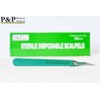 Disposable Scalpels Sterile Surgical Blade Size 15 Stainless Steel with
