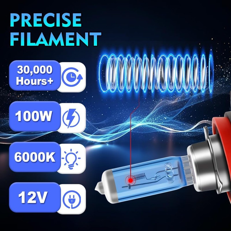 Fit For Kia Optima 2011-2013 Headlight Bulbs, H1 High Beam